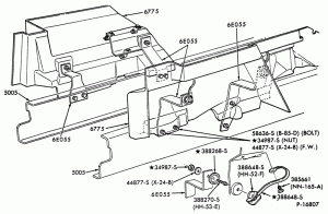 V8 CYL. 12.0L (736 C.I.D.) DETROIT DIESEL-LTL900-R.H. and L.H. (upper) (1982/)