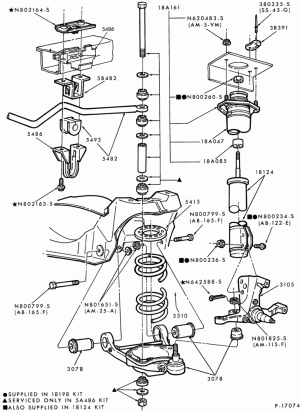 FRONT SPRING AND STABILIZERS-FRONT SUSPENSION