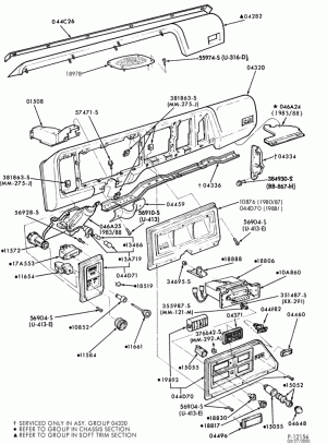 INSTRUMENT PANEL-Instrument panel and pad-All