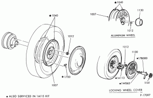 Диск колесный штампованный, литой