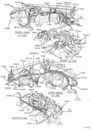 ELECTRICAL SYSTEMS-Wiring system - engine compartment