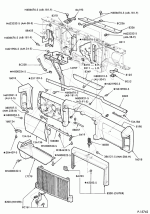 RADIATOR, GRILL AND COOLING-RADIATOR GRILLE & RELATED PARTS