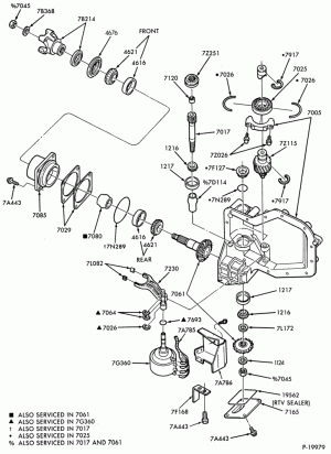 Мост передний, задний