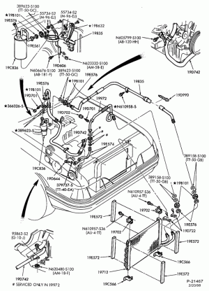 AIR CONDITIONER-Engine Compartment- integral
