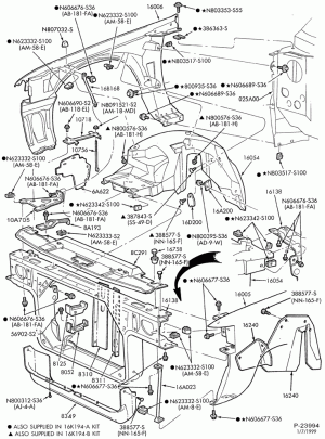 FENDERS AND HOODS-Fender and apron sheet metal