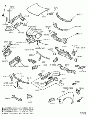 SHEET METAL-Sheet metal - upper body - front-DM