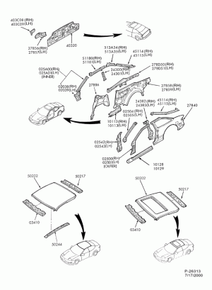 SHEET METAL-61 - upper body
