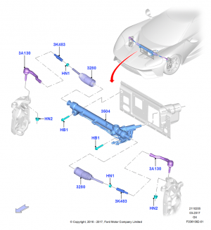 Тяга рулевая, маятник, поперечная тяга