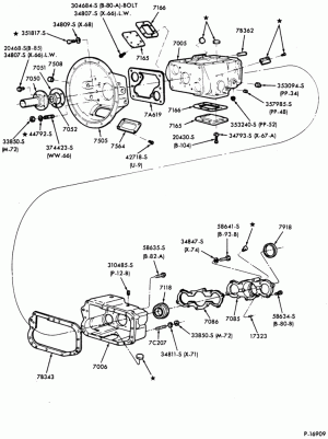INTERNAL PARTS-10 speed - Fuller RT6610 - case - Page A-FT800/900