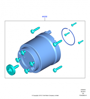 Components - Rear Axle Diff & Carr.; 22/MAY/2015