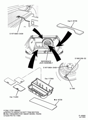 SOFT, INTERIOR TRIM-Luggage compartment storage bin - Police - Kevlar trunk pack