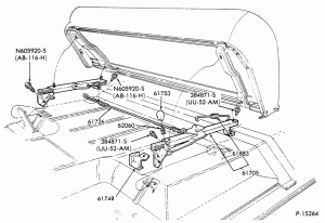 INSTRUMENT PANEL-Front seat parts - full width - lower half-F-FT600/900