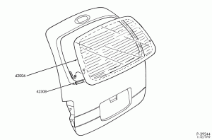 LIFT/TAILGATE, BACK-OF-CAB, BACK WINDOW-Liftgate window & related parts-TW