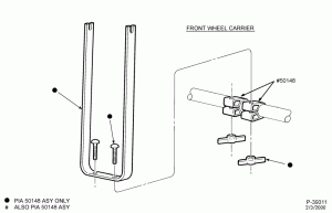 ROOF-Luggage carrier - bike front wheel carrier