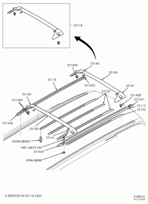 LIFT/TAILGATE, BACK-OF-CAB, BACK WINDOW-Luggage rack-DM