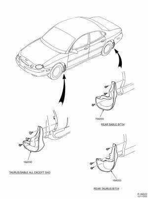 Дефлекторы, брызговики, накладки