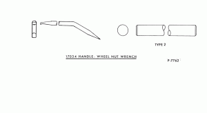 HANDLE (WHEEL NUT WRENCH)