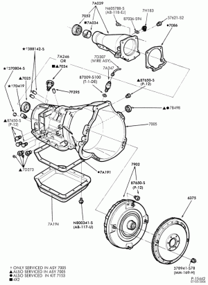 AOT TYPE - INTERNAL PARTS-INTERNAL PARTS- case, converter assy., extension and related parts-A,MA,DC,DT,F,MF,J,K,S