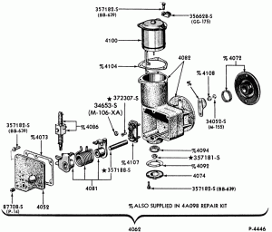 SHIFT SYSTEM-(1980/85)-electric-Eaton-w/rear shocks-B-C-F-L-