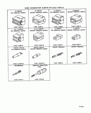 ELECTRICAL SYSTEMS-Wire connection sleeve kits