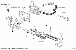 C/M TYPE - FMX - INTERNAL PARTS-INTERNAL PARTS- oil pressure - regulator (7A139)-A,MA