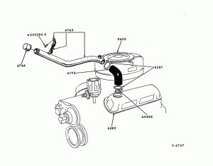 8 CYL. 5.0L (302 C.I.D.)-1980/85 E100/350-exc. E.F.I.