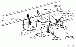 6 CYL. 6.9L (426 C.I.D.) DIESEL - DETROIT 6-71-LTS900-R.H. and L.H. (lower)