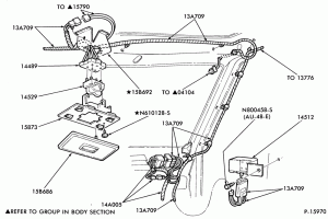 ELECTRICAL SYSTEMS-Power moon roof switch and wiring