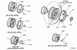 Диск колесный штампованный, литой