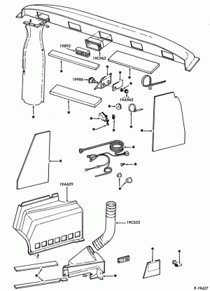 AIR CONDITIONING-Bezels and Controls  - built - Super/Van Wagon  - built - built - built - built-in (dealer installed)-auxiliary-main-trim air-E100/350