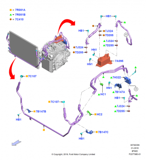 Transmission Cooling Systems, 8 Speed Auto Transmission 8F57; 06/SEP/2018