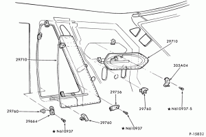 BODY SIDES AND QUARTER-(quarter) - body type 66