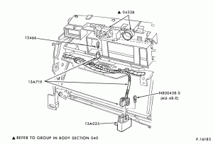 LAMPS-Illuminated name plate - instrument panel