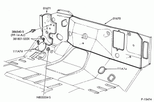 TRIM-Dash insulator-F-FT600/900