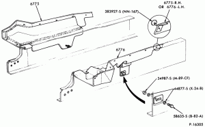 8 CYL. 8.2L (501 C.I.D.) DIESEL DETROIT 990-B-F-FT600/900-R.H. and L.H.(lower)