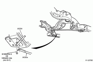 FRONT SPRING AND STABILIZERS-FRAME STABILIZER