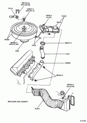 8 CYL. 7.5L (460 C.I.D.)-GAS-F250/350
