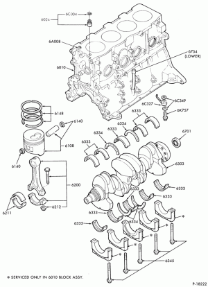 4 CYL. 1.9L (116 C.I.D.)-Piston and connecting rod
