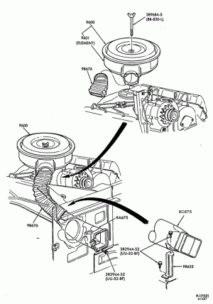 8 CYL. 6.9L (420 C.I.D.)-DIESEL-E250/350