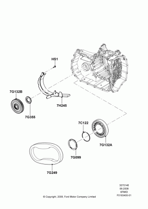 Chain Drive, 6 Speed Auto Trans 6F Mid-Range; 23/JUN/2008-29/APR/2012