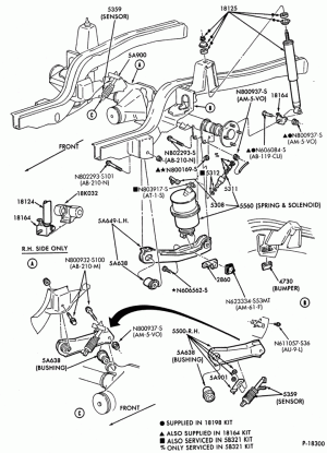 FRONT SPRING AND STABILIZERS-REAR SUSPENSION - arms and shock absorbers