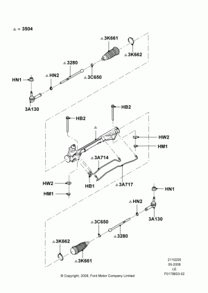 Тяга рулевая, маятник, поперечная тяга