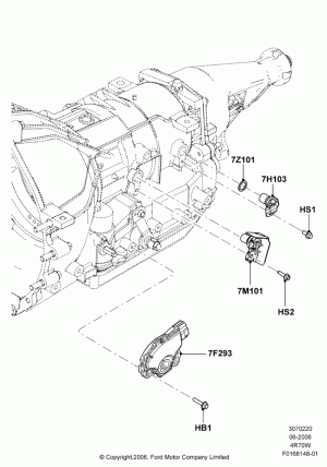 Transmission Modules and Sensors, 4R70/4R75 W/E 4 Speed Trans; 19/JUN/2006-04/JAN/2011
