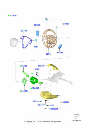 Датчики, блоки, клапана, регуляторы рулевого управления