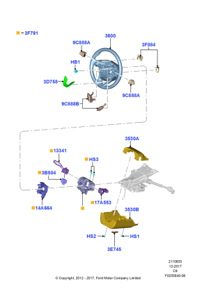 Датчики, блоки, клапана, регуляторы рулевого управления