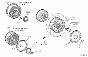 Диск колесный штампованный, литой