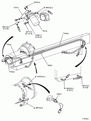 OIL COOLER LINES-(1988/)- w/MT 643 and 653-CF-CFT800