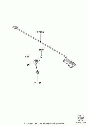 Transmission Modules and Sensors, CVT Select Shift Transmission; 12/JUL/2004-30/APR/2007