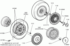 Диск колесный штампованный, литой