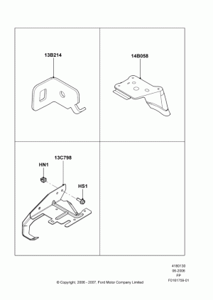 Mountings - Modules, Sensors,Relays; 19/JUN/2006-04/JAN/2011